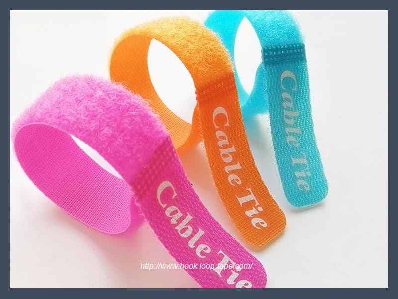 china manufacture straight stripe type hook and loop_velcro